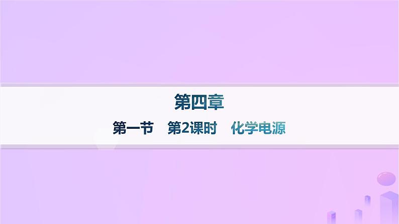 2025年高中化学第四章第一节原电池第二课时化学电源课件新人教版选择性必修1第1页