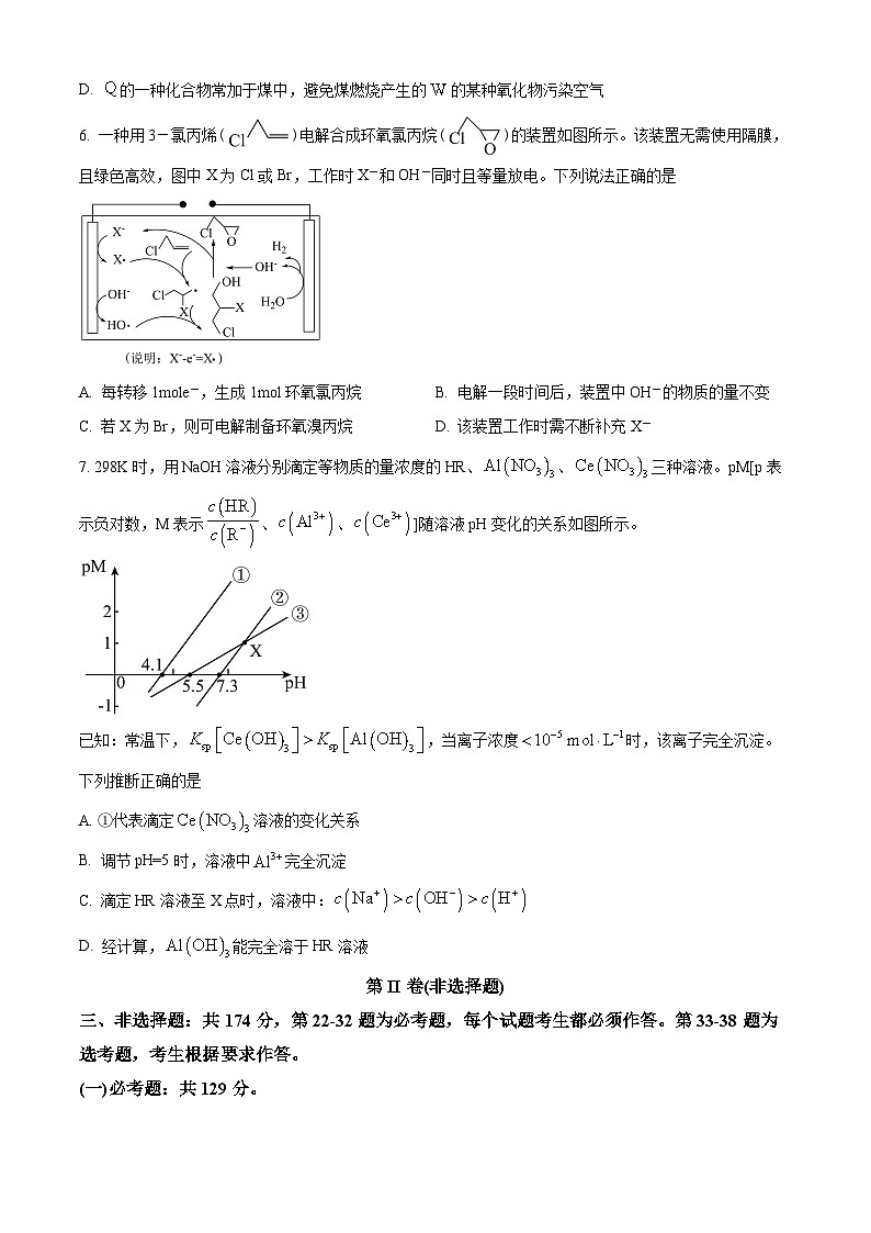 2024届四川省射洪中学校高三下学期考前热身理综试题-高中化学（原卷版+解析版）第3页