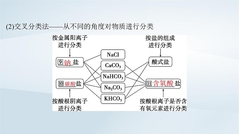 2025届高考化学一轮总复习第1章物质及其变化第1讲物质的分类及转化课件07