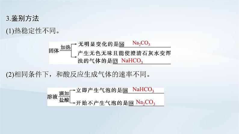 2025届高考化学一轮总复习第4章金属及其化合物第13讲碳酸钠和碳酸氢钠碱金属课件08