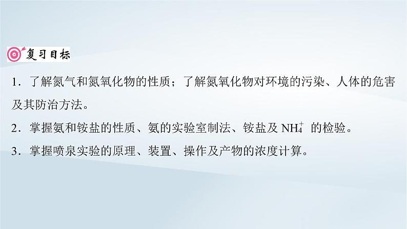 2025届高考化学一轮总复习第5章非金属及其化合物第22讲氮及其氧化物氨和铵盐课件第2页