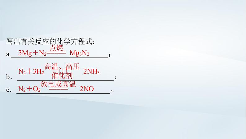 2025届高考化学一轮总复习第5章非金属及其化合物第22讲氮及其氧化物氨和铵盐课件第6页