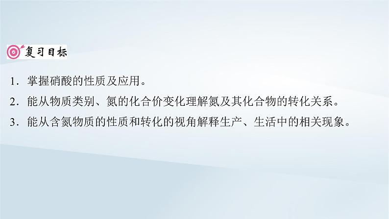 2025届高考化学一轮总复习第5章非金属及其化合物第23讲硝酸氮及其化合物的相互转化课件第2页