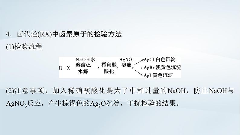 2025届高考化学一轮总复习第10章有机化学基础第50讲卤代烃醇酚课件第7页