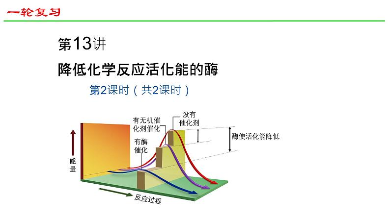 2025届高三生物一轮复习课件21：降低化学反应活化能的酶（第2课时）第1页