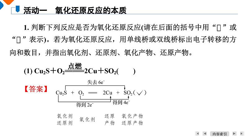 模块1　主题2　第2讲　氧化还原反应  课件 2025高考化学一轮复习06