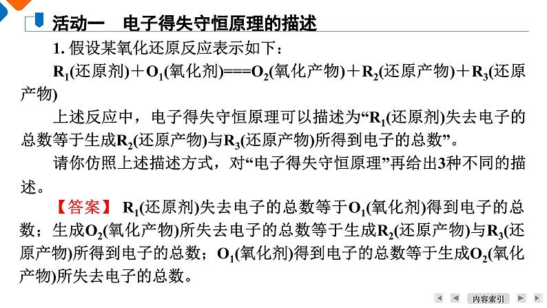 模块1　主题2　第3讲　电子得失守恒原理的应用  课件 2025高考化学一轮复习06