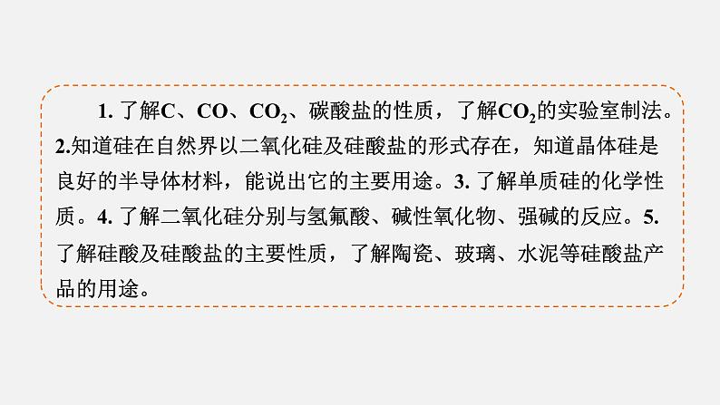 模块2　主题2　第4讲　碳、硅及其化合物  课件 2025高考化学一轮复习第4页