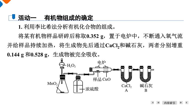 模块5　主题1　第2讲　有机物结构的确定  课件 2025高考化学一轮复习06