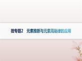 2025年高中化学第1章原子结构与性质微专题2元素推断与元素周期律的应用课件新人教版选择性必修2
