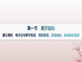 2025年高中化学第1章第1节原子结构第3课时电子云与原子轨道泡利原理洪特规则能量最低原理课件新人教版选择性必修2