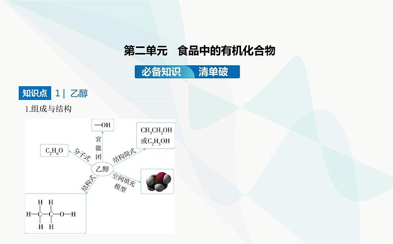 苏教版高中化学必修第二册专题八有机化合物的获得与应用第二单元食品中的有机化合物课件第2页