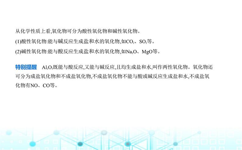 苏教版高中化学必修第一册专题一物质的分类及计量第一单元物质及其反应的分类课件02