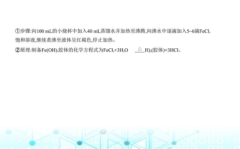 苏教版高中化学必修第一册专题一物质的分类及计量第三单元物质的分散系课件03