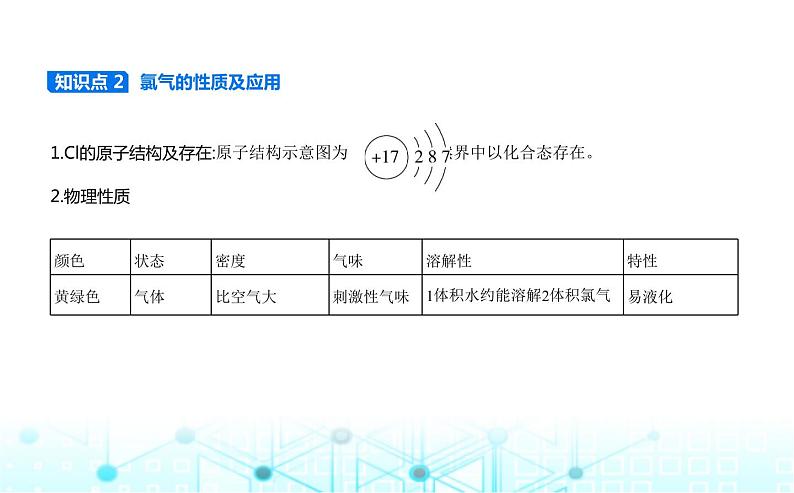 苏教版高中化学必修第一册专题三从海水中获得的化学物质第一单元氯气及氯的化合物课件02