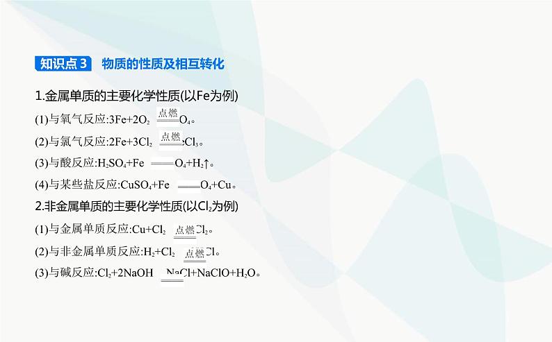 鲁科版高中化学必修第一册第2章元素与物质世界第1节元素与物质分类课件第5页