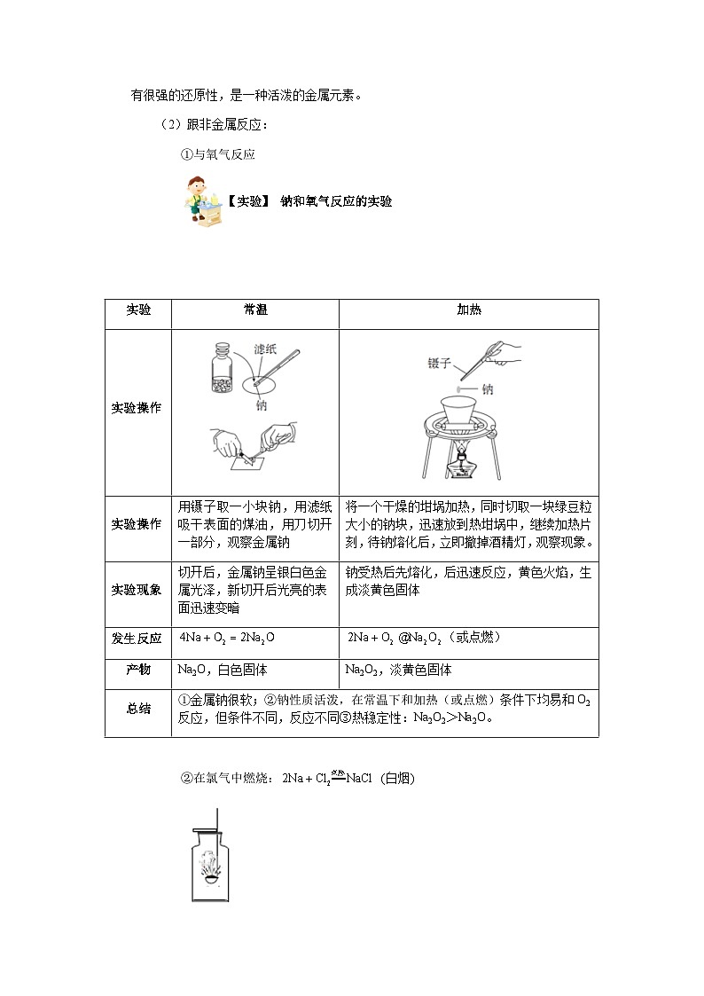 第06讲_钠及其化合物 讲义  2024-2025学年高一上学期化学人教版（2019）必修第一册02