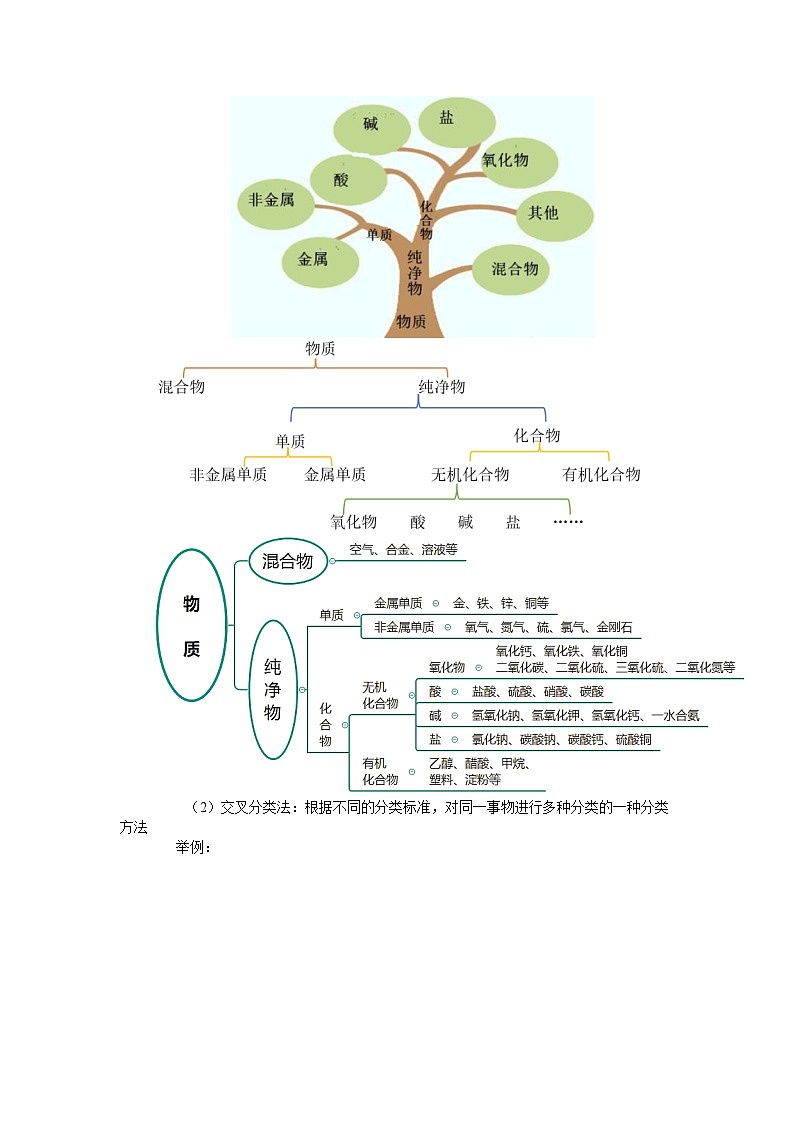 第01讲_物质的分类及转化 讲义 2024-2025学年高一上学期化学人教版（2019）必修第一册第2页