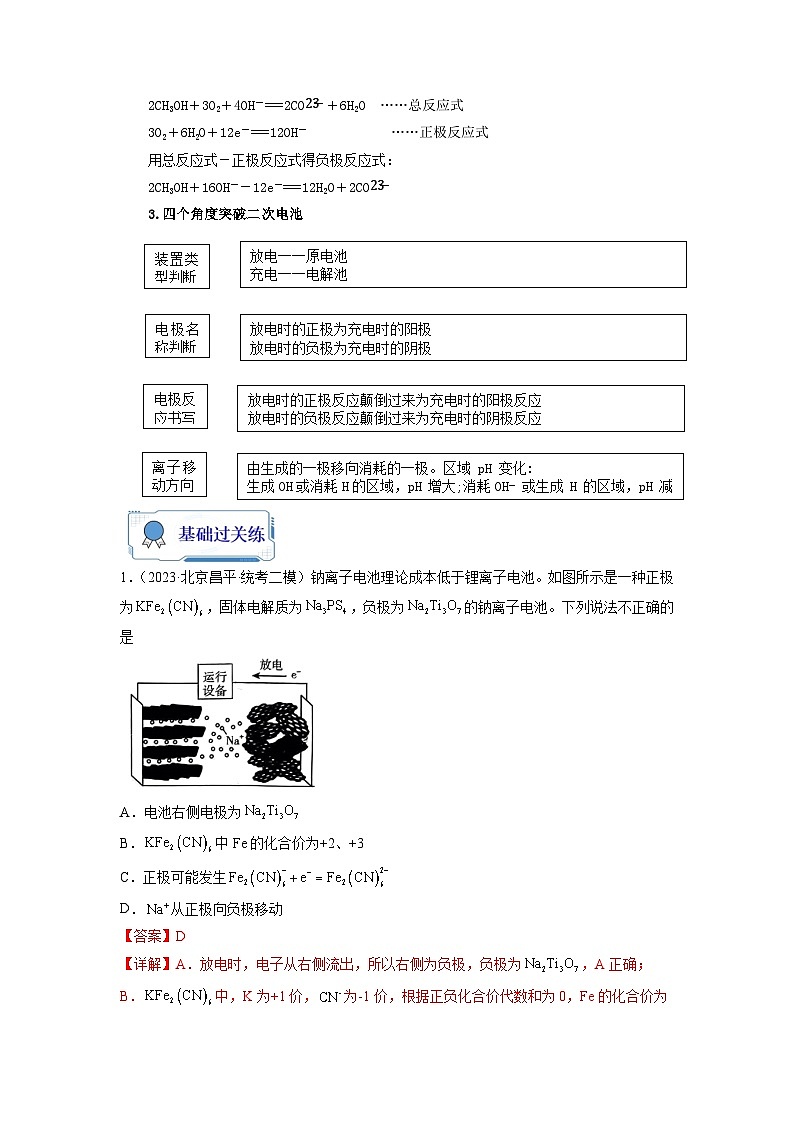 【暑假衔接】高中化学新高三（高二升高三）暑假自学 第16讲 原电池  新型电池（教师版）第2页
