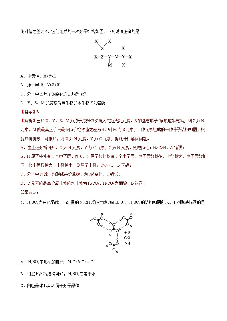 化学-秋季高三开学摸底考试卷（山东专用）0203