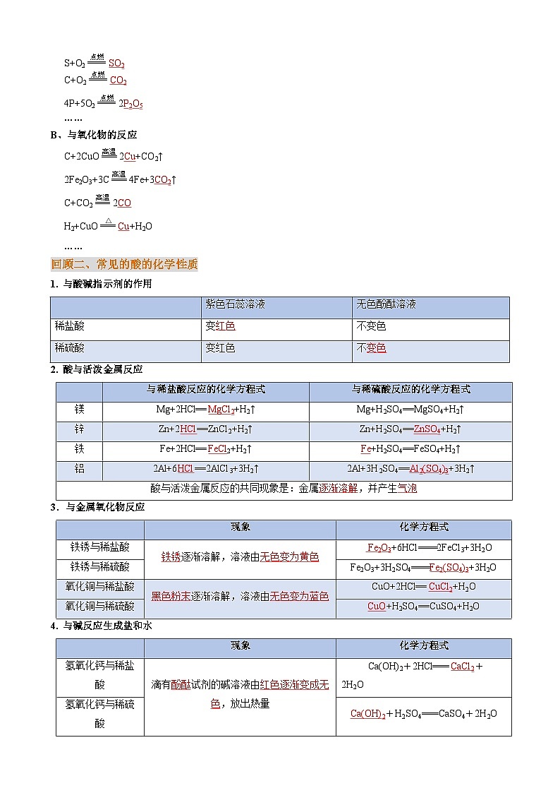 衔接点03  物质的转化（原卷版+解析版）2024年初升高化学无忧衔接（通用版）03