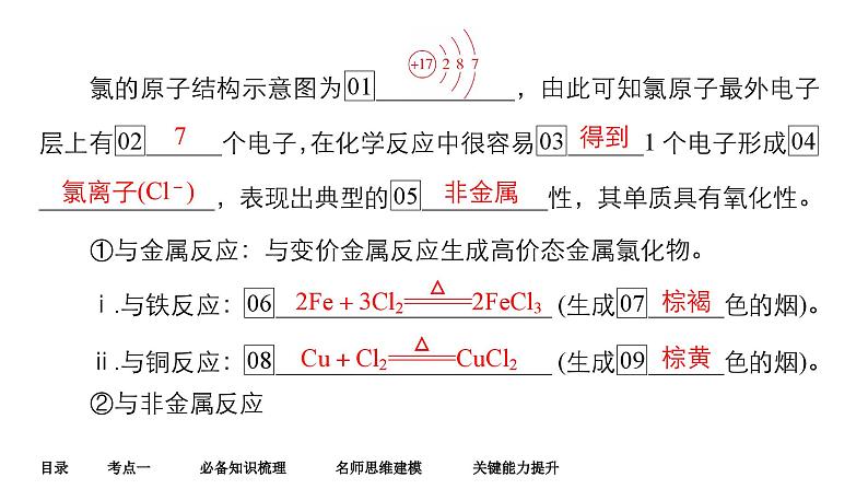 第四单元 第二讲 氯及其重要化合物-2025年高考化学一轮复习方案课件07