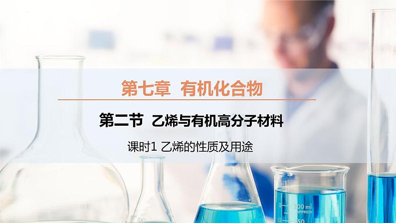 7.2.1 乙烯的性质及用途（同步课件）-2023-2024学年高一化学同步精品课堂（人教版2019必修第二册）第1页