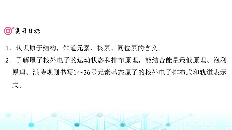 高考化学一轮复习第6章物质结构与性质元素周期律第27讲原子结构核外电子排布规律课件03