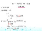高考化学一轮复习第6章物质结构与性质元素周期律第27讲原子结构核外电子排布规律课件