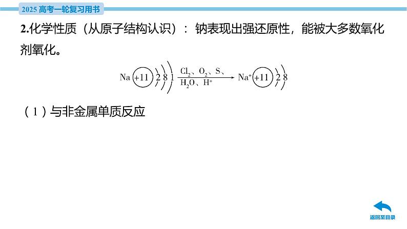 第7讲 钠及其化合物  课件—2025届高考化学大一轮复习第7页