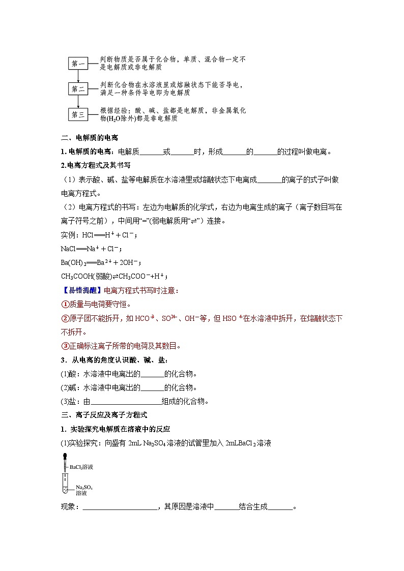 第02讲 离子反应-【暑假学与练】2024年新高一化学暑假精品讲义+分层练习（人教版2019必修第一册）（含答案）03