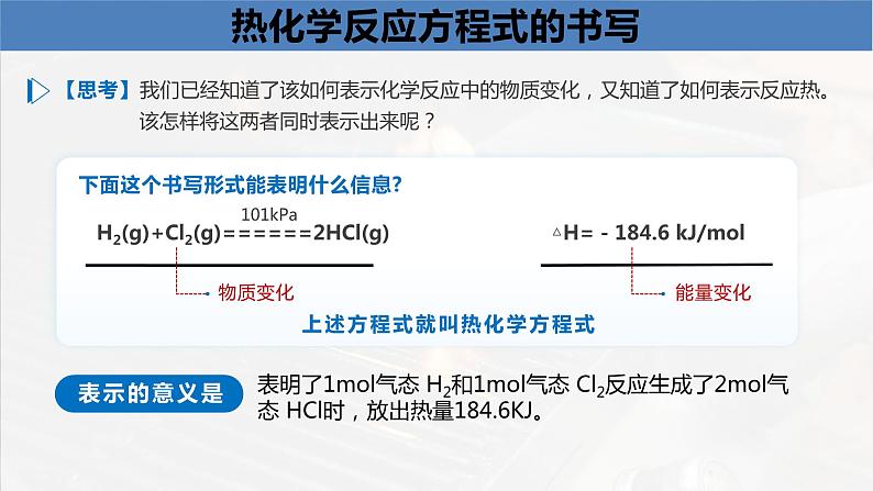 人教版 高中化学 选择性必修一 1.1.2 热化学反应方程式 燃烧热 第二课时课件03