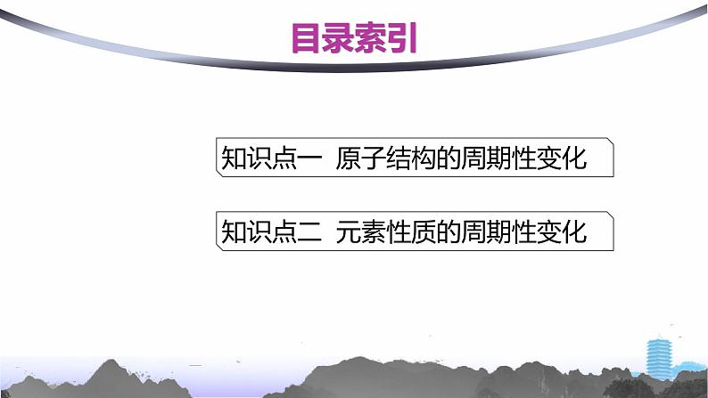 人教版高中化学必修第一册第4章物质结构元素周期律第2节第1课时元素性质的周期性变化规律课件第2页