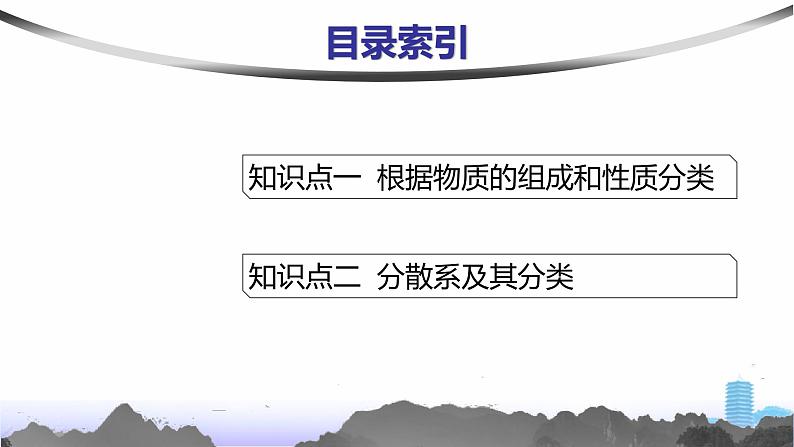 人教版高中化学必修第一册第1章物质及其变化第1节第1课时物质的分类课件第2页