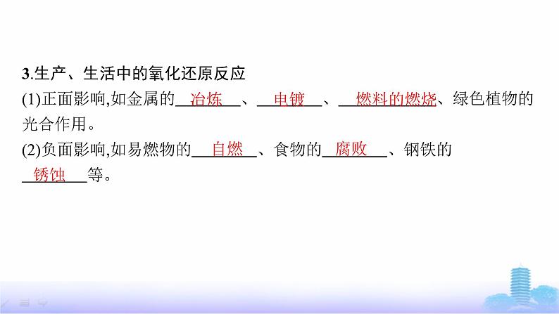 人教版高中化学必修第一册第1章物质及其变化第3节第2课时氧化剂和还原剂课件08