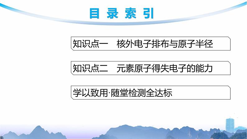 鲁科版高中化学选择性必修2第1章原子结构与元素性质第3节第1课时原子半径及其变化规律课件第3页