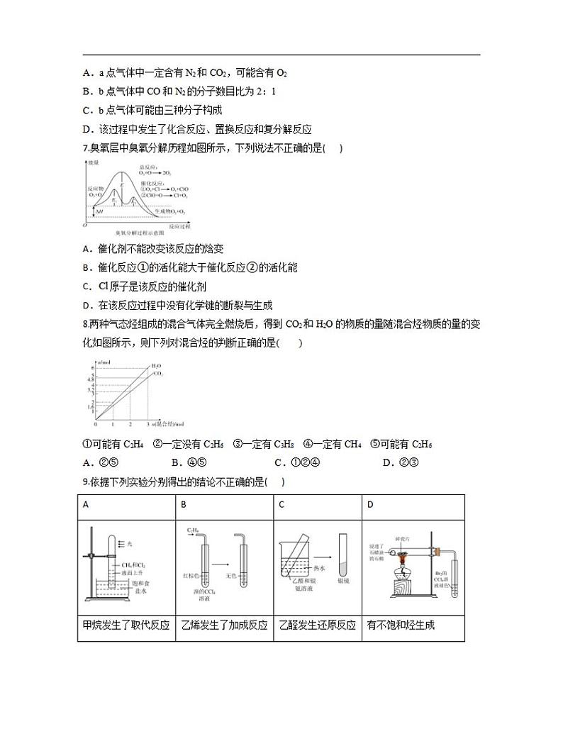 化学-陕西省西安市部分学校联考2023-2024学年高一下学期6月月考试题和答案03