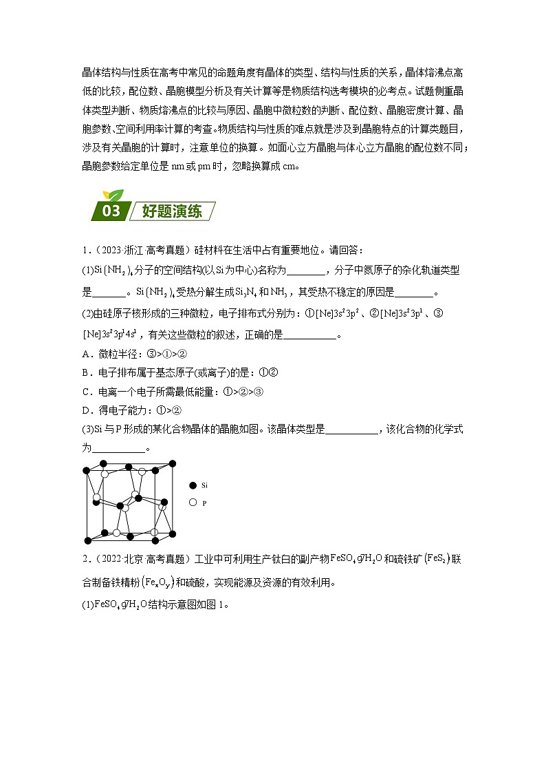 18 物质结构与性质-【暑假培优】（解析版）2025届高二化学暑假培优专练2025届高三化学暑假培优专练第2页