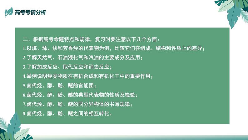 2025届高考一轮复习 烃和卤代烃 课件第3页