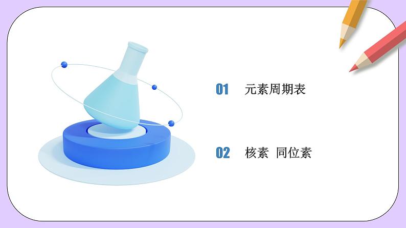 人教版（2019）高中化学必修一4.1.2  《元素周期表  核素、同位素》课件02