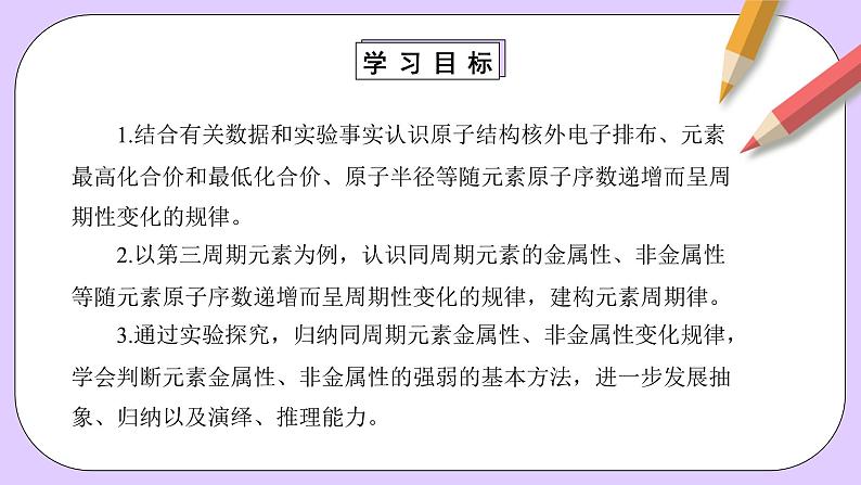 人教版（2019）高中化学必修一4.2.1  《元素性质的周期性变化规律》课件03