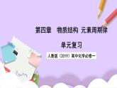 人教版（2019）高中化学必修一第四章  《物质结构  元素周期律》单元复习课件