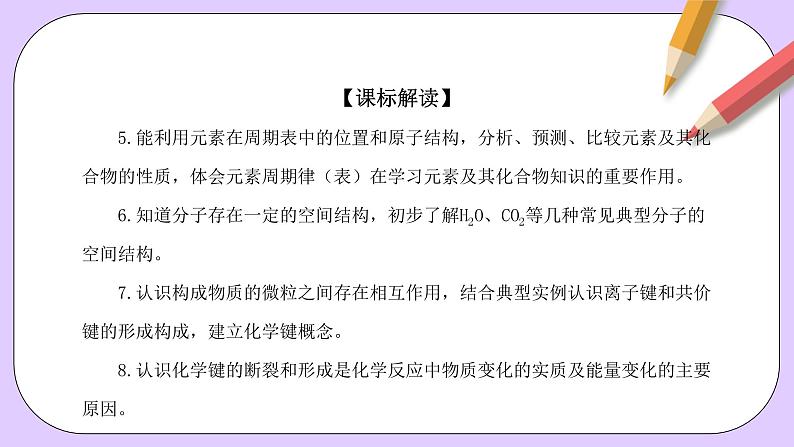 人教版（2019）高中化学必修一第四章  《物质结构  元素周期律》单元解读课件05