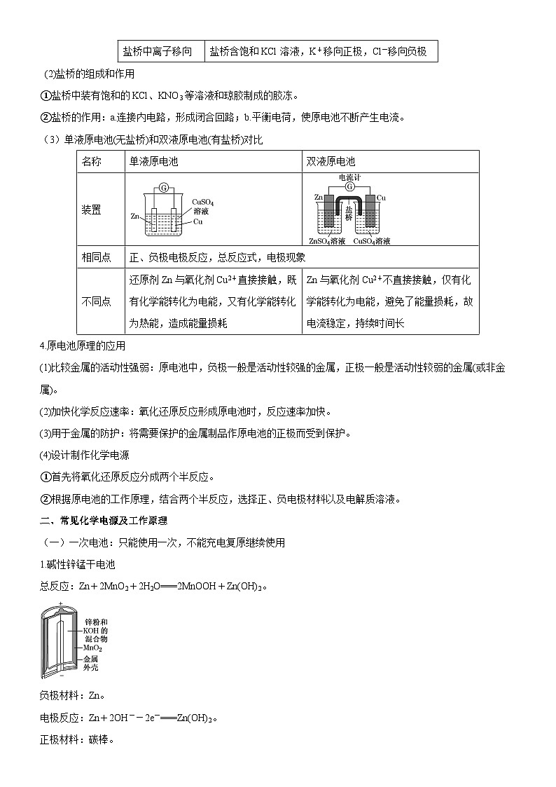 考点02 原电池   新型电源（核心考点精讲精练）-备战2024年高考化学一轮复习考点帮（新高考专用）03