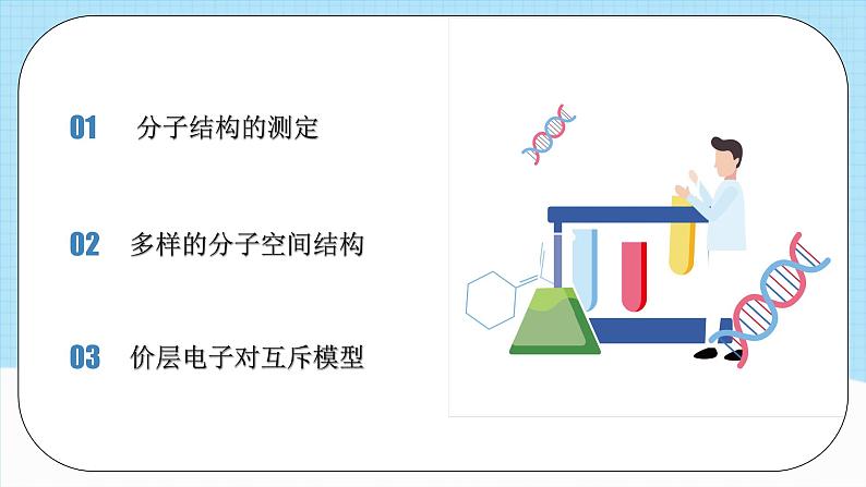【新课标】人教版（2019）高中化学选择性必修二 2.2.1《分子结构的测定、多样的分子空间结构、价层电子对互斥模型》课件+素材02