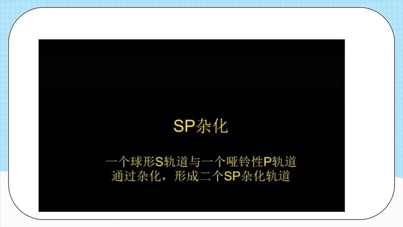 人教版（2019）高中化学必修二2.2.2《杂化轨道理论简介》课件第8页