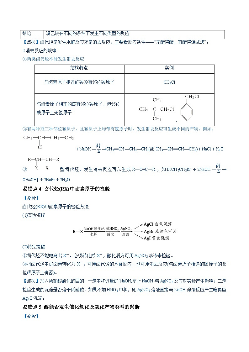 易错类型14 常见有机物的结构与性质（9大易错点）-备战2025年高考化学易错题03