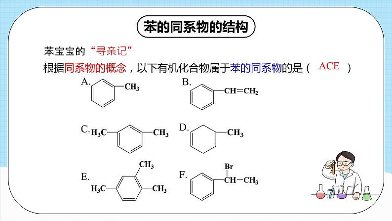 人教版（2019）高中化学选择性必修三2.3.2《苯的同系物》课件06