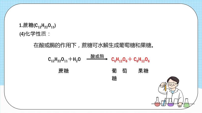 人教版（2019）高中化学选择性必修三4.1.2《二糖与多糖》课件第6页
