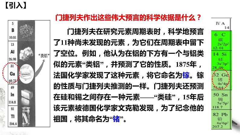 4.2.2 元素周期表和元素周期律的应用课件-人教版高中化学必修第一册第3页